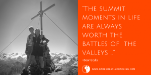 Dare Greatly Coaching | Summit moments